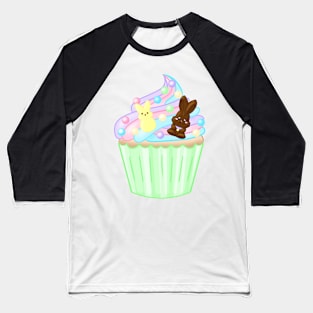 Easter Cupcake Baseball T-Shirt